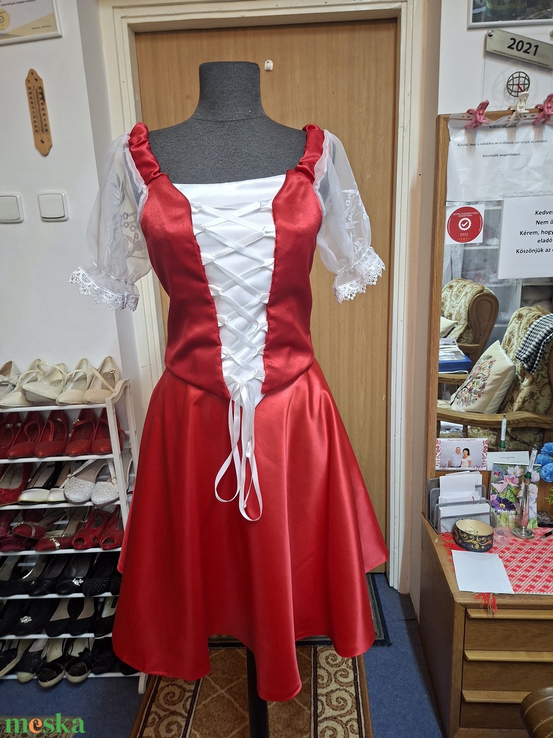 Menyecske, alkalmi, tánc ruha. - esküvő - ruha - koszorúslány ruha - Meska.hu