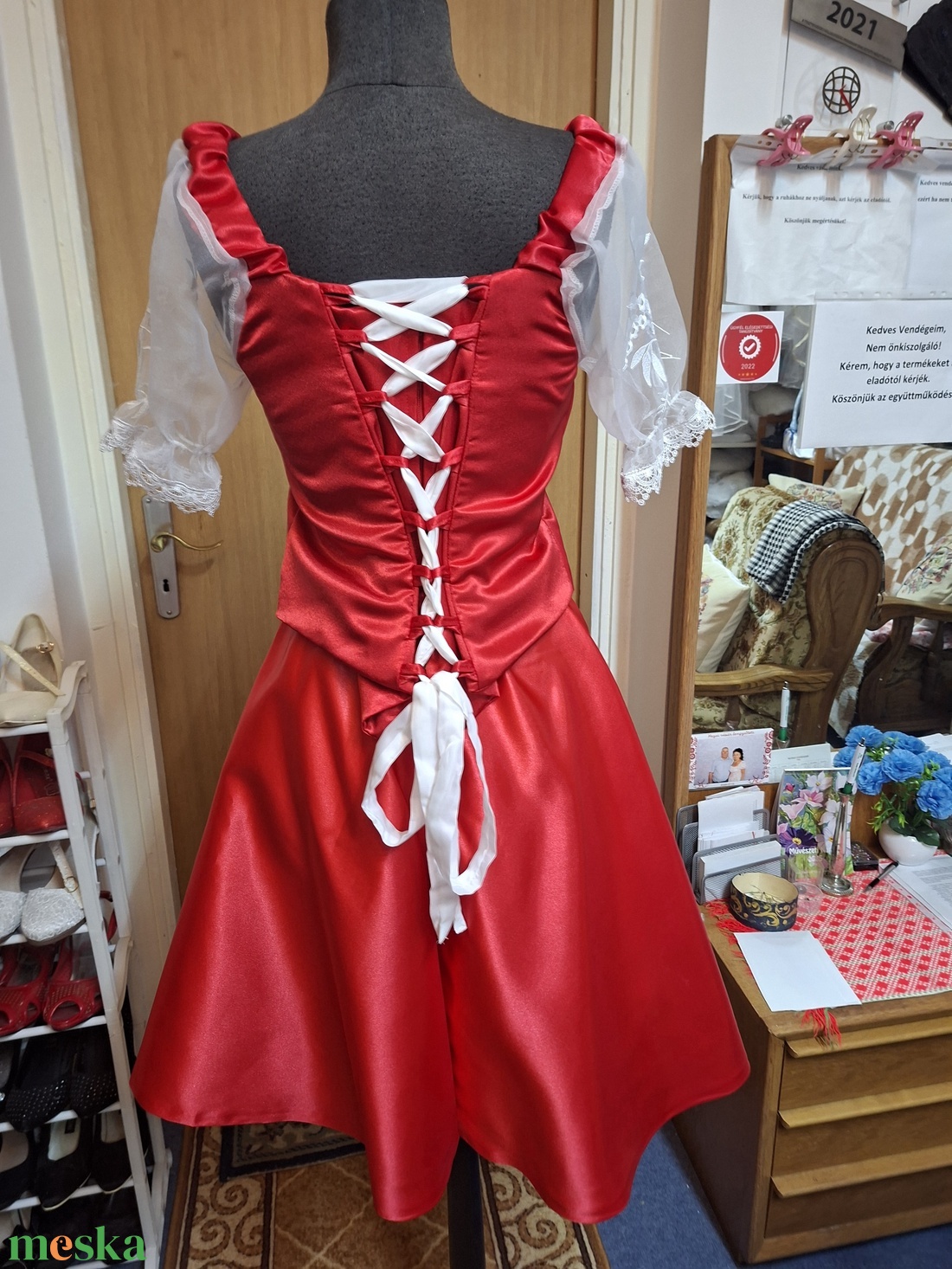 Menyecske, alkalmi, tánc ruha. - esküvő - ruha - koszorúslány ruha - Meska.hu