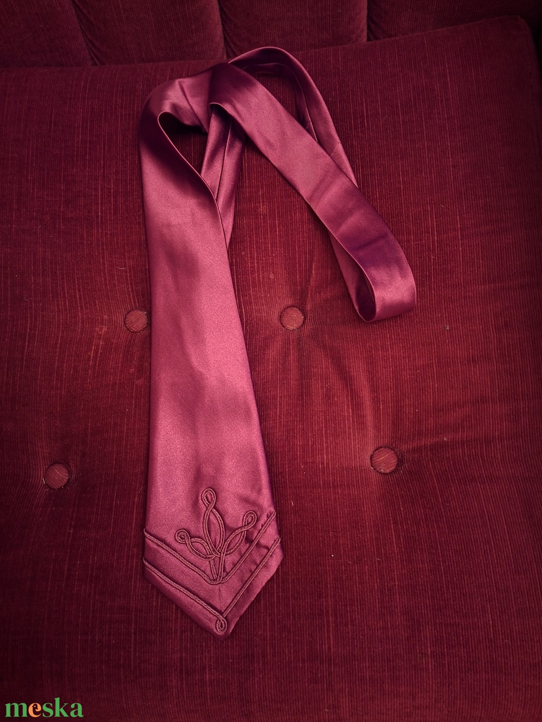 Bocskai zsinóros  férfi nyakkendők - esküvő - kiegészítők - nyakkendő - Meska.hu