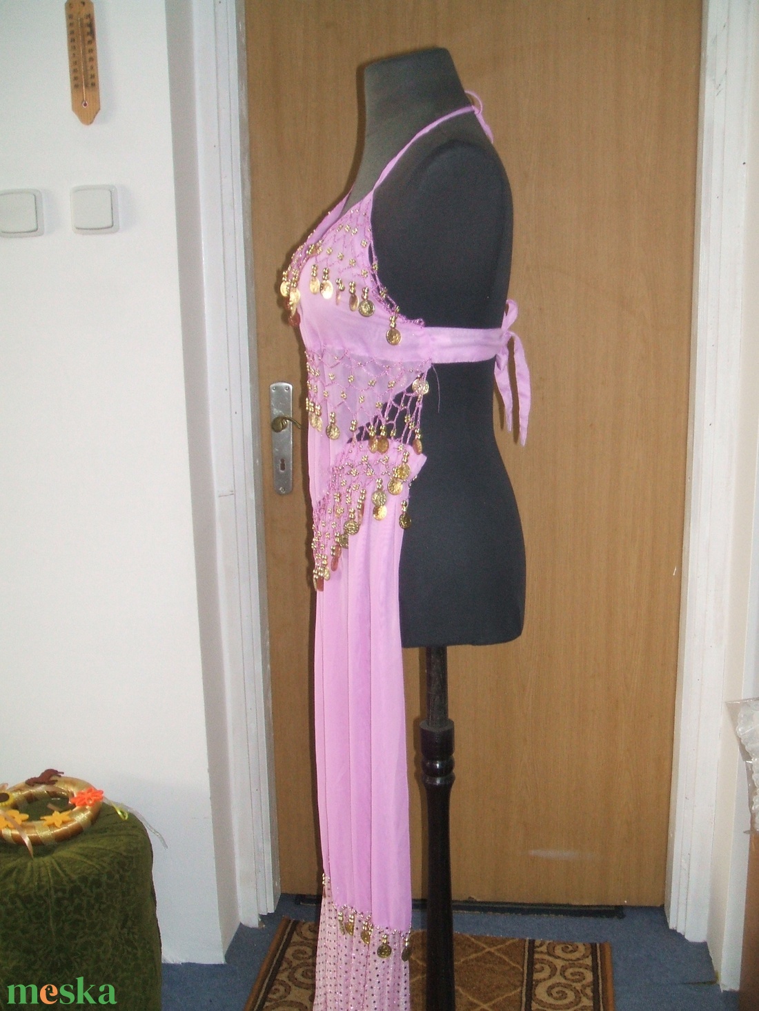 Táncosnő jelmez flitterekkel, gyöngyökkel. - ruha & divat - jelmez & álarc - jelmez - Meska.hu