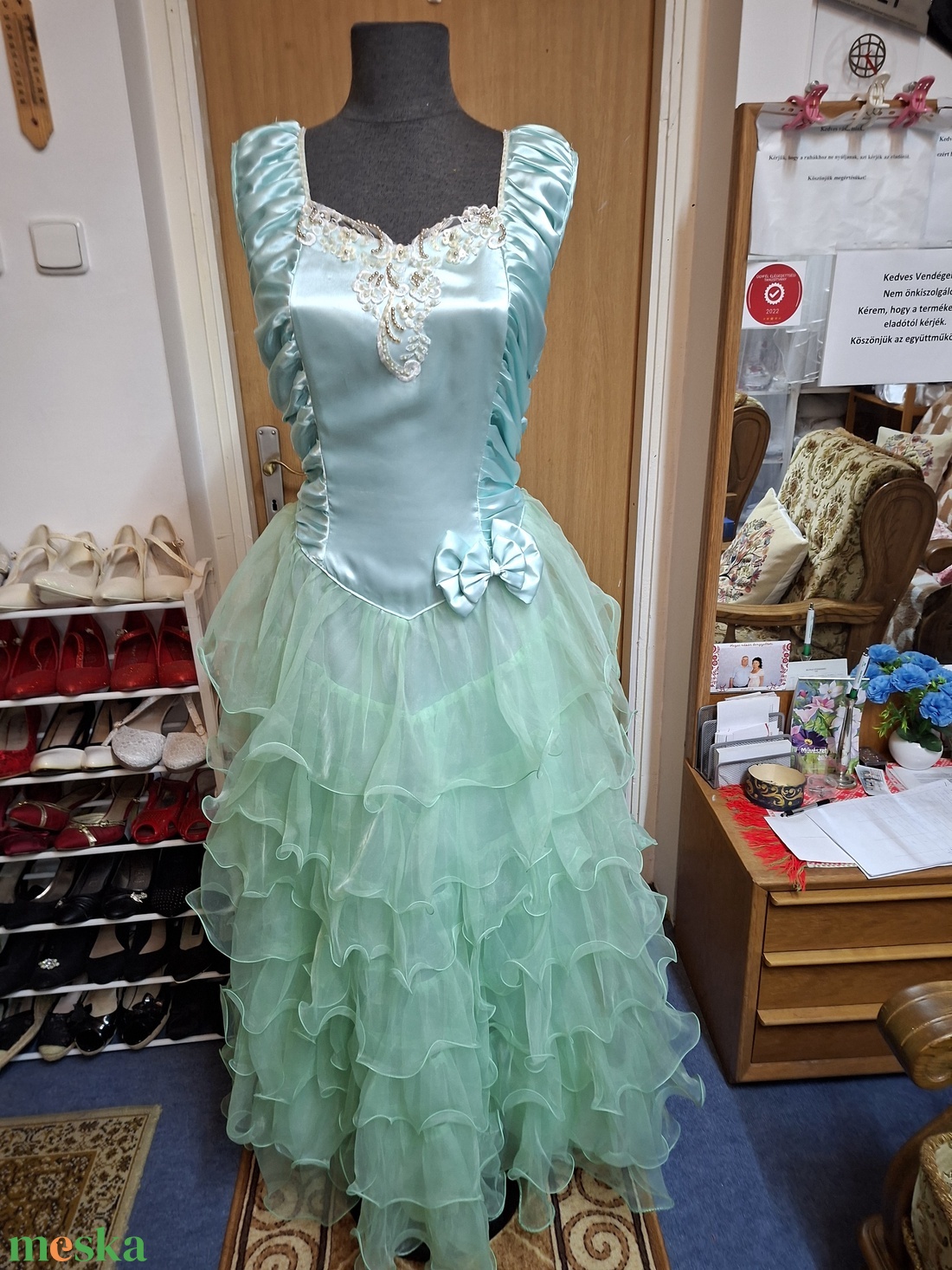 Hercegnő  jelmez, koszorúslány ruha. - ruha & divat - jelmez & álarc - jelmez - Meska.hu