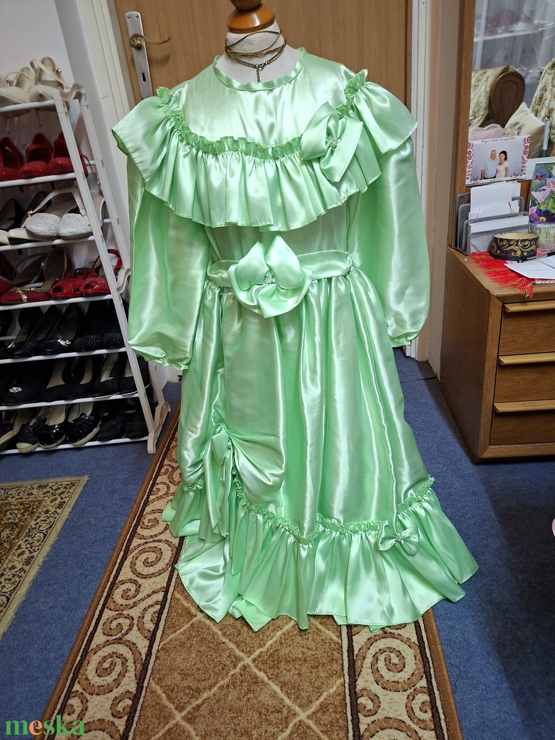 Hercegnő, királynő  jelmez, koszorúslány ruha. - ruha & divat - jelmez & álarc - jelmez - Meska.hu