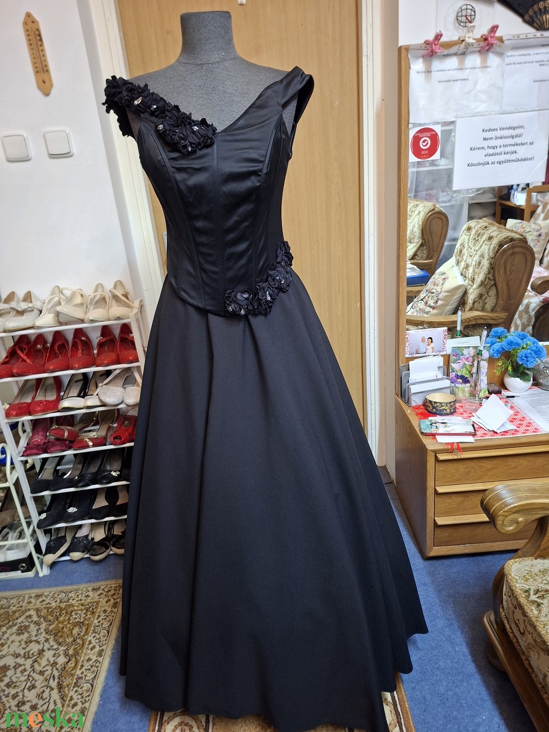 Alkalmi ruha, két részes, füzős.  - ruha & divat - női ruha - alkalmi ruha & estélyi ruha - Meska.hu