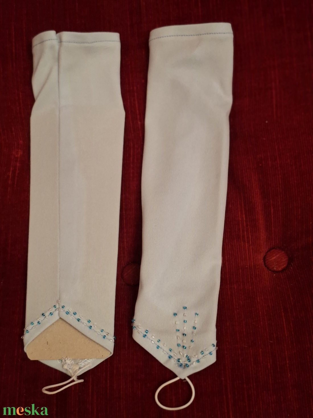 Elasztikus ujjatlan kesztyű. - ruha & divat - sál, sapka, kendő - kesztyű - Meska.hu