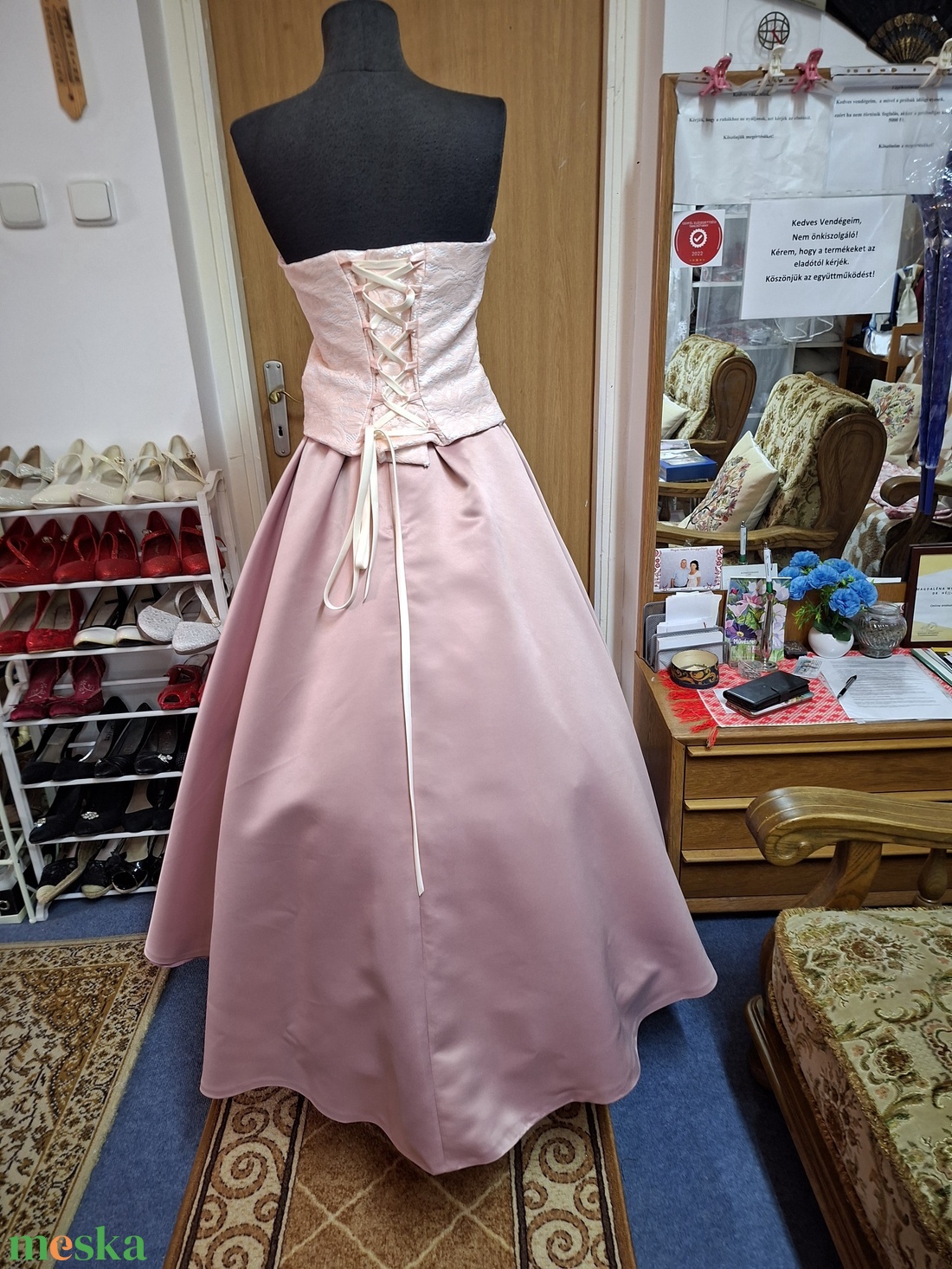 Menyasszonyi, alkalmi, báli, tánc ruha, két részes. - esküvő - ruha - menyasszonyi ruha - Meska.hu