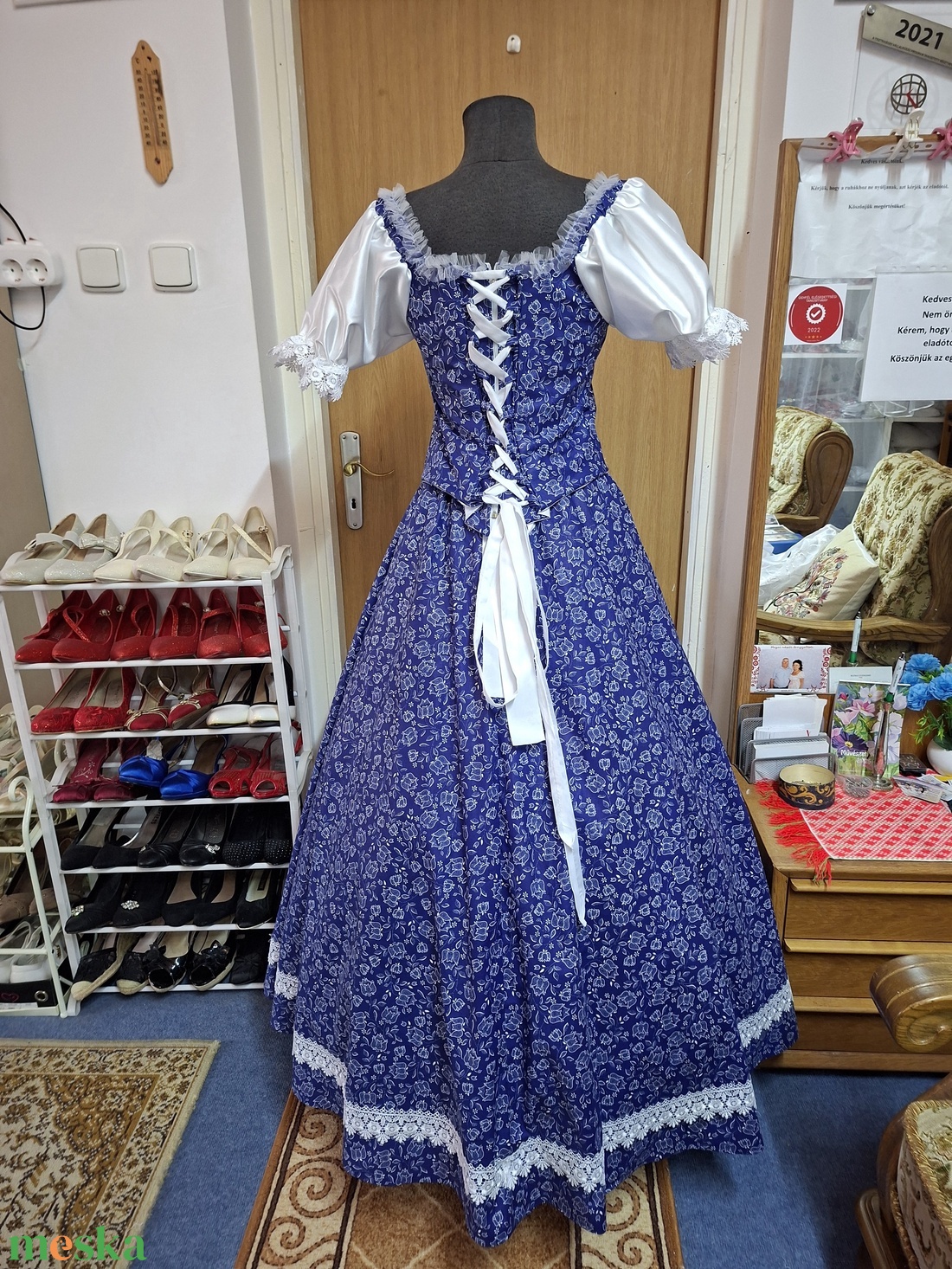 Menyasszonyi, menyecske  palotás, báli, szalagavatós ruha. - esküvő - ruha - menyasszonyi ruha - Meska.hu