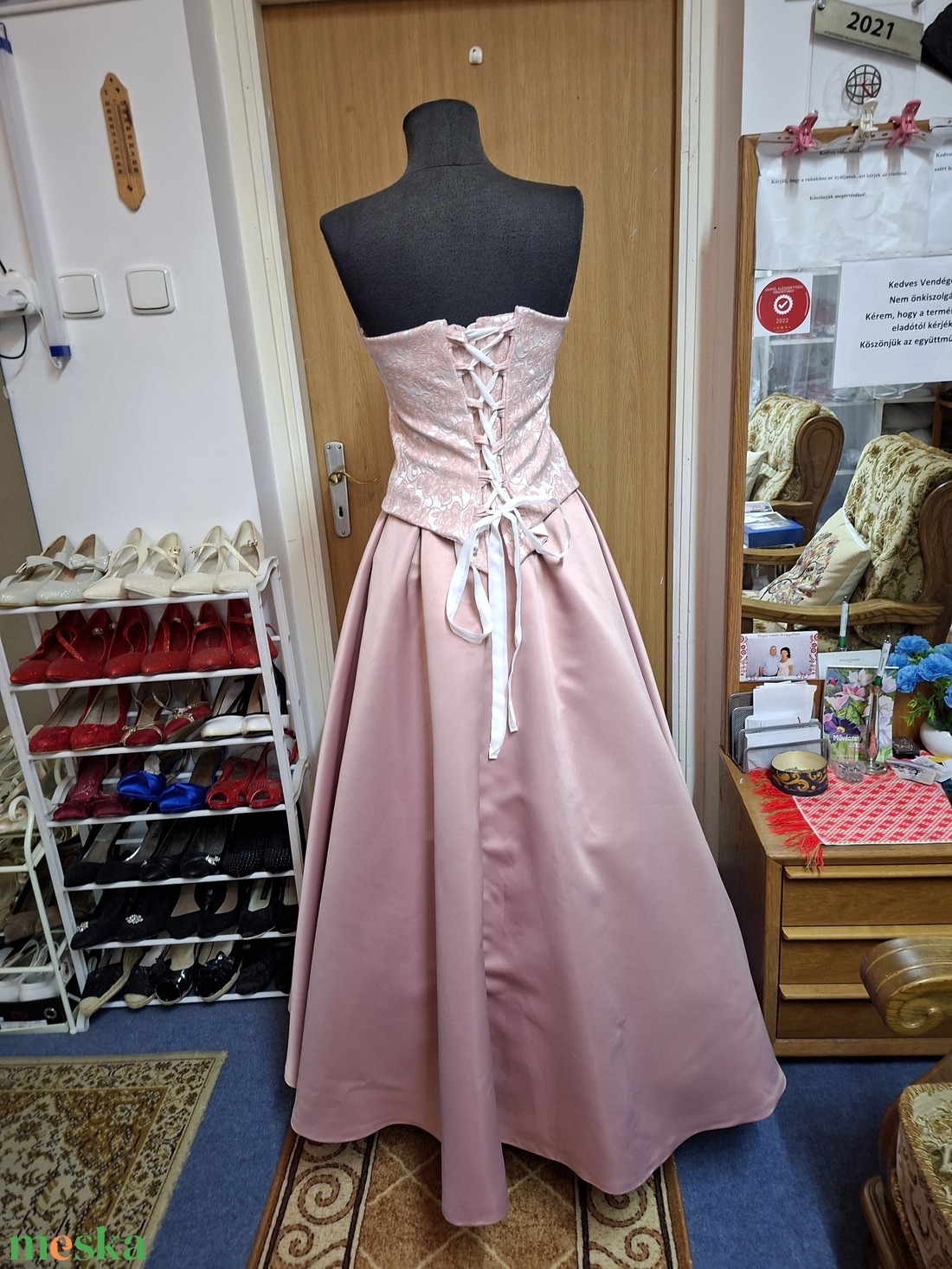 Menyasszonyi, alkalmi, báli, tánc ruha, két részes. - esküvő - ruha - menyasszonyi ruha - Meska.hu