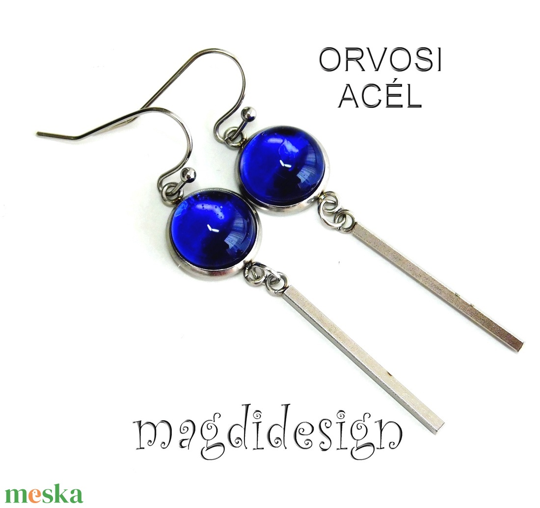 Meggypiros üvegékszer lógós fülbevaló ORVOSI ACÉL - ékszer - fülbevaló - lógó fülbevaló - Meska.hu Meggypiros üvegékszer lógós fülbevaló ORVOSI ACÉL - ékszer - fülbevaló - lógó fülbevaló - Meska.hu