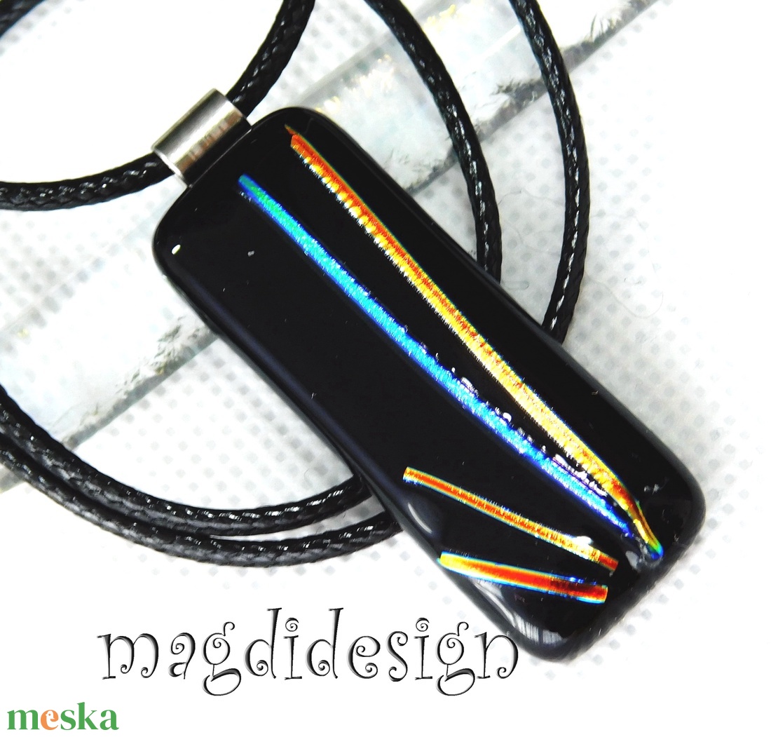 AKCIÓS! Dichroic selyemszálak üvegékszer nyaklánc 1 - ékszer - nyaklánc - medálos nyaklánc - Meska.hu AKCIÓS! Dichroic selyemszálak üvegékszer nyaklánc 1 - ékszer - nyaklánc - medálos nyaklánc - Meska.hu
