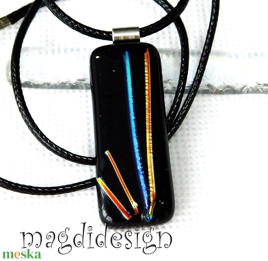 AKCIÓS! Dichroic selyemszálak üvegékszer nyaklánc 1 - ékszer - nyaklánc - medálos nyaklánc - Meska.hu AKCIÓS! Dichroic selyemszálak üvegékszer nyaklánc 1 - ékszer - nyaklánc - medálos nyaklánc - Meska.hu
