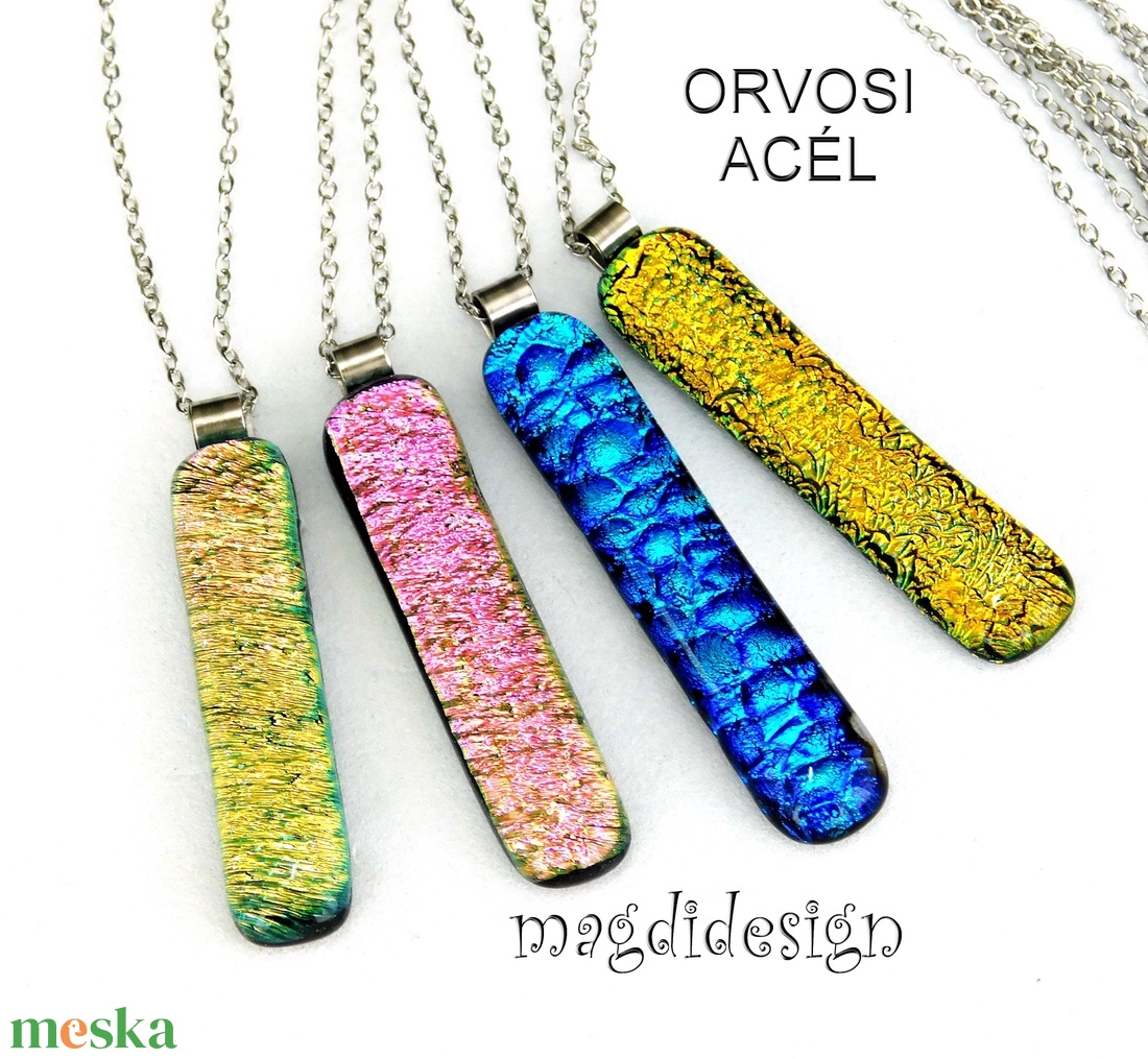 Színes ceruza dichroic medál üvegékszer - ékszer - nyaklánc - medálos nyaklánc - Meska.hu Színes ceruza dichroic medál üvegékszer - ékszer - nyaklánc - medálos nyaklánc - Meska.hu