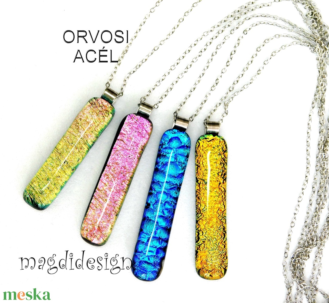 Színes ceruza dichroic medál üvegékszer - ékszer - nyaklánc - medálos nyaklánc - Meska.hu Színes ceruza dichroic medál üvegékszer - ékszer - nyaklánc - medálos nyaklánc - Meska.hu
