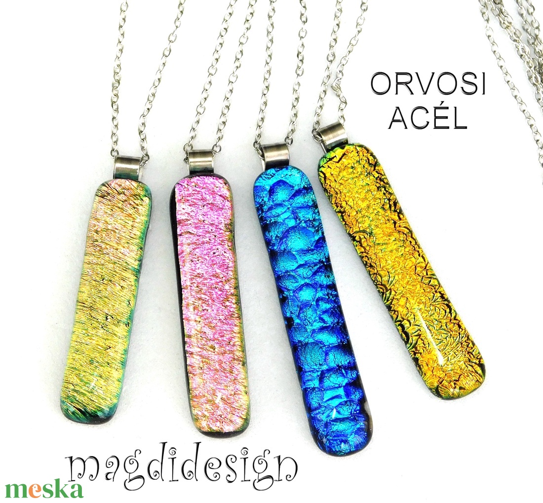 Színes ceruza dichroic medál üvegékszer - ékszer - nyaklánc - medálos nyaklánc - Meska.hu Színes ceruza dichroic medál üvegékszer - ékszer - nyaklánc - medálos nyaklánc - Meska.hu
