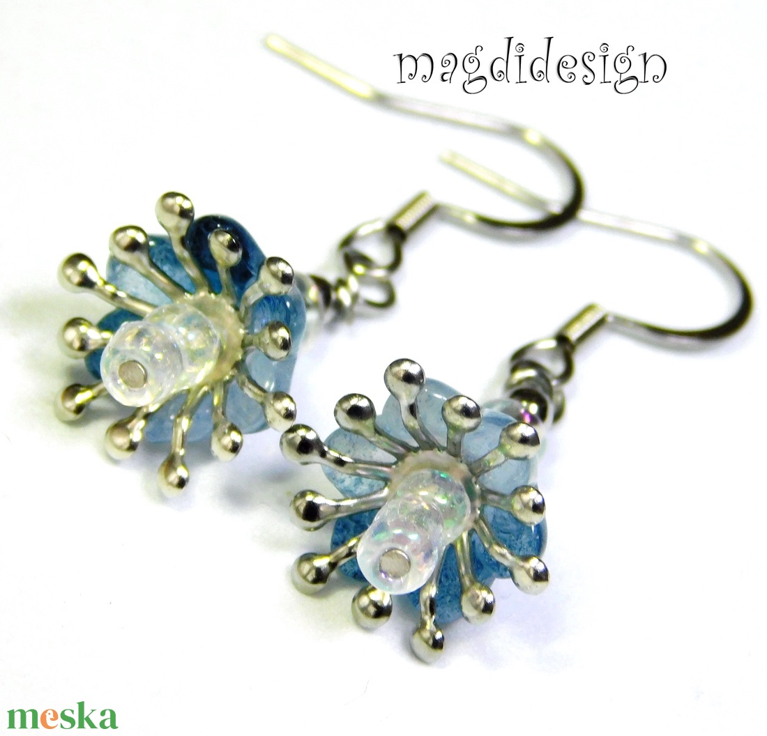 Harangvirág lógós fülbevaló  - ékszer - fülbevaló - lógó fülbevaló - Meska.hu