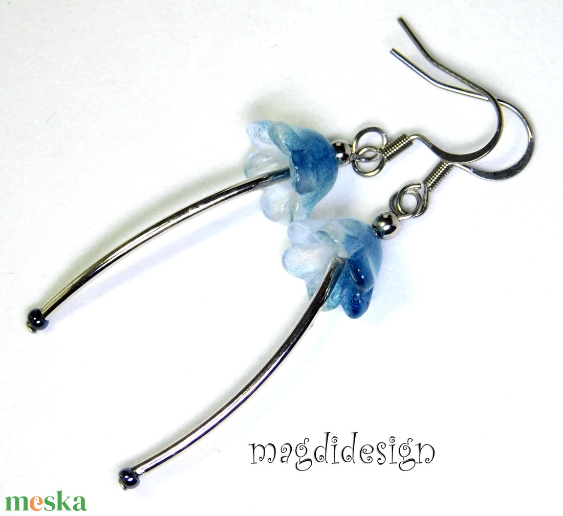 Harangvirág lógós fülbevaló  1 - ékszer - fülbevaló - lógó fülbevaló - Meska.hu