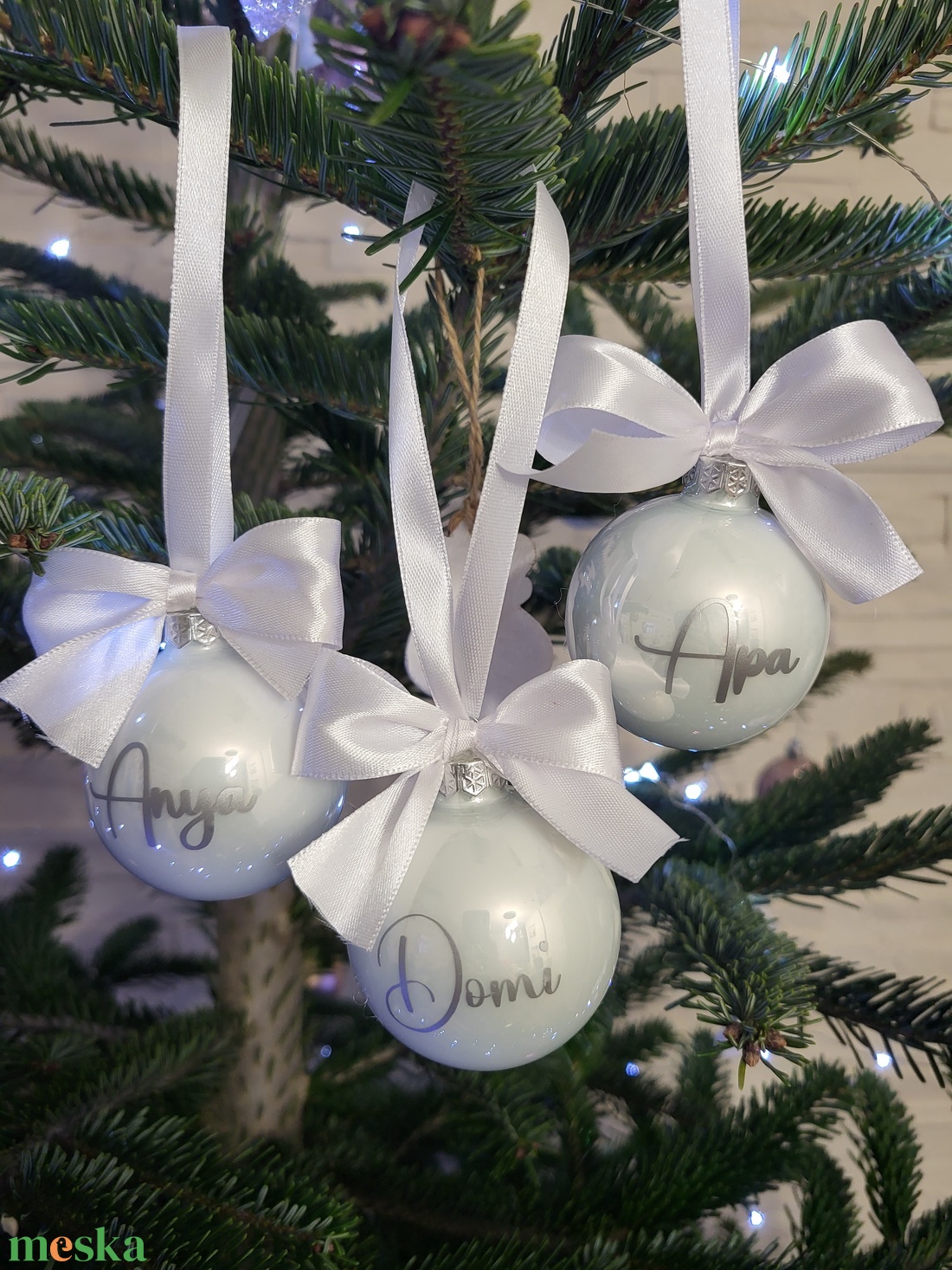 Karácsonyi fenyőfa dísz - karácsony - karácsonyi lakásdekoráció - karácsonyfadíszek - Meska.hu