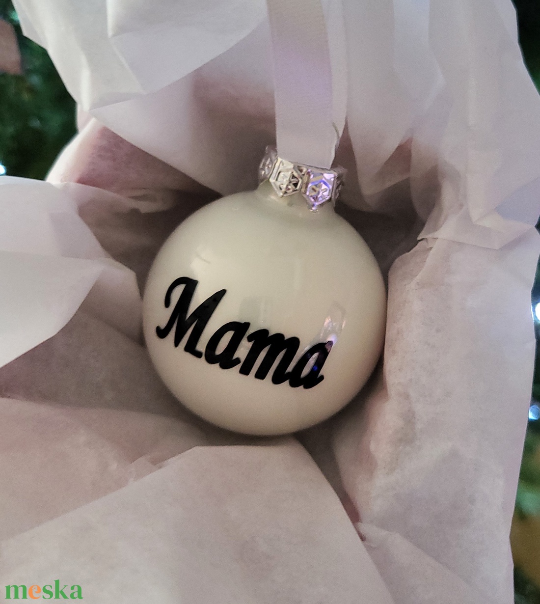 Karácsonyi fenyőfa dísz - karácsony - karácsonyi lakásdekoráció - karácsonyfadíszek - Meska.hu