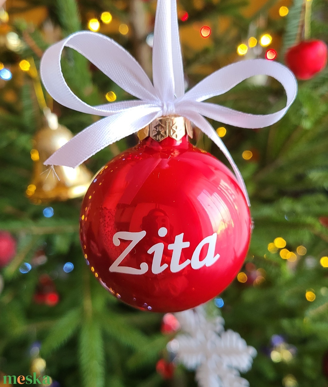 Karácsonyi fenyőfa dísz - karácsony - karácsonyi lakásdekoráció - karácsonyfadíszek - Meska.hu