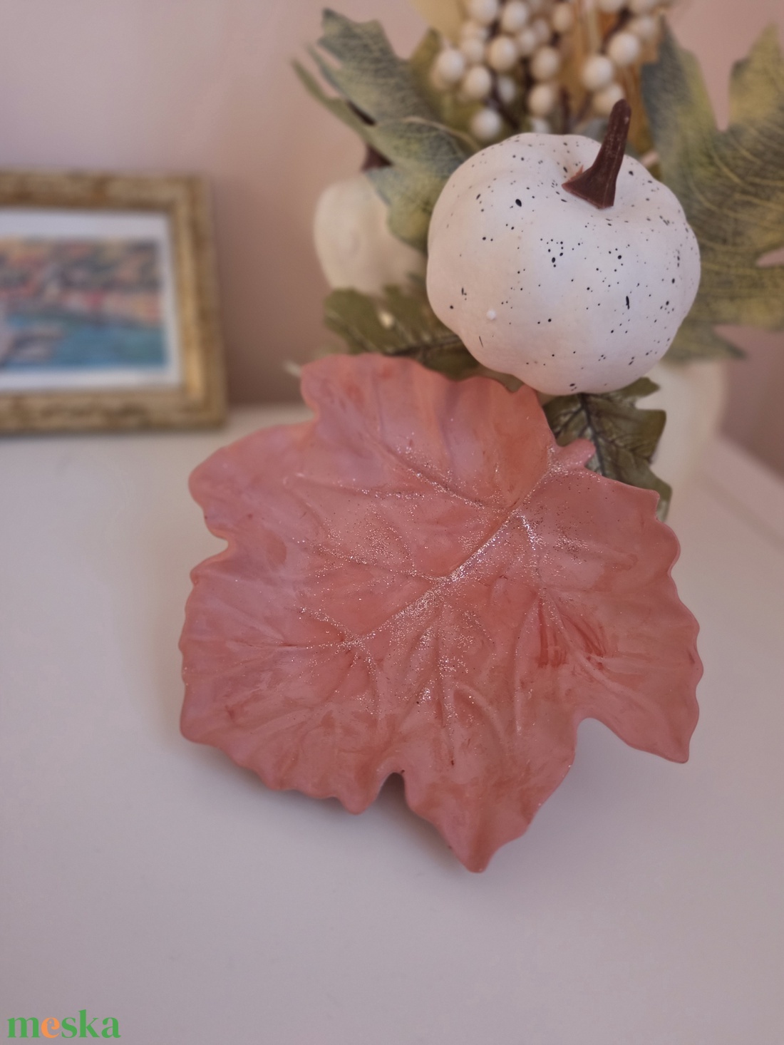 Őszi kerámia falevél - otthon & életmód - dekoráció - asztal és polc dekoráció - asztaldísz - Meska.hu Őszi kerámia falevél - otthon & életmód - dekoráció - asztal és polc dekoráció - asztaldísz - Meska.hu