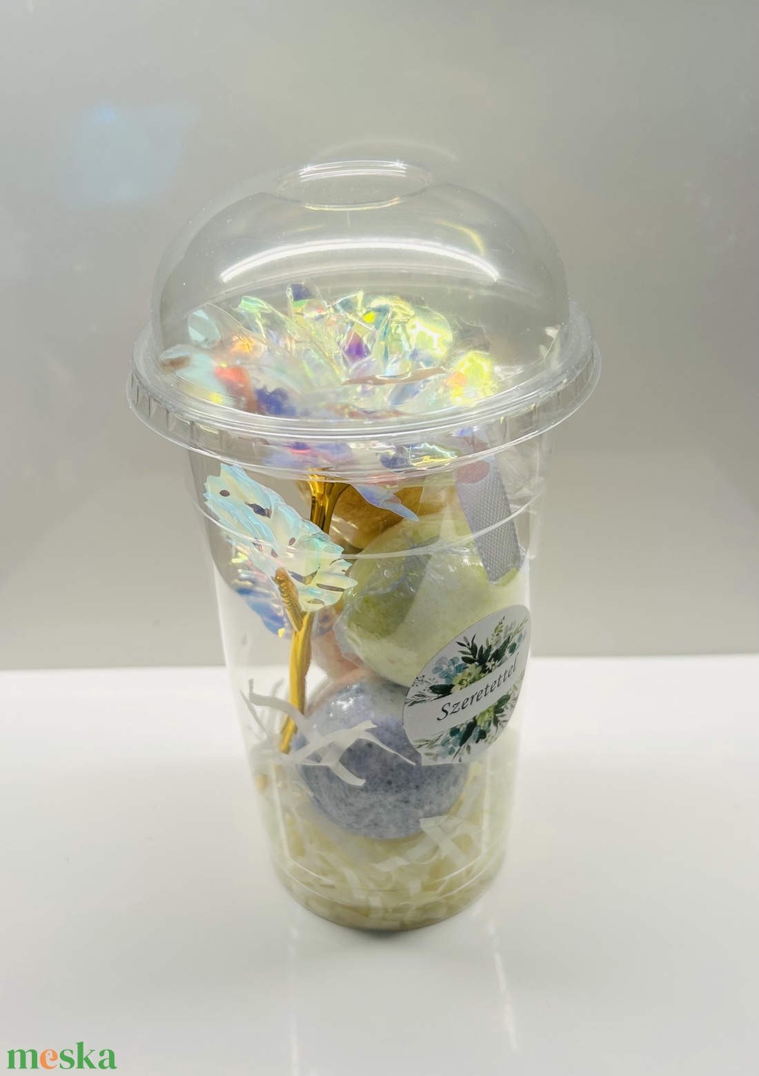 Fürdőbomba shake! Ajándék bármely alkalomra szeretettel felirattal! My time kikapcsolódás és wellnes élmény otthon is! - szépségápolás - szappan & fürdés - fürdősó, fürdőgolyó, habfürdő - Meska.hu