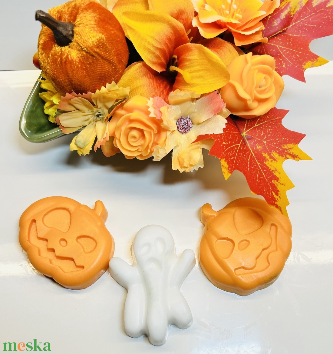 Halloween szappanok dísz csomagolásban  - szépségápolás - szappan & fürdés - kézműves szappan - Meska.hu