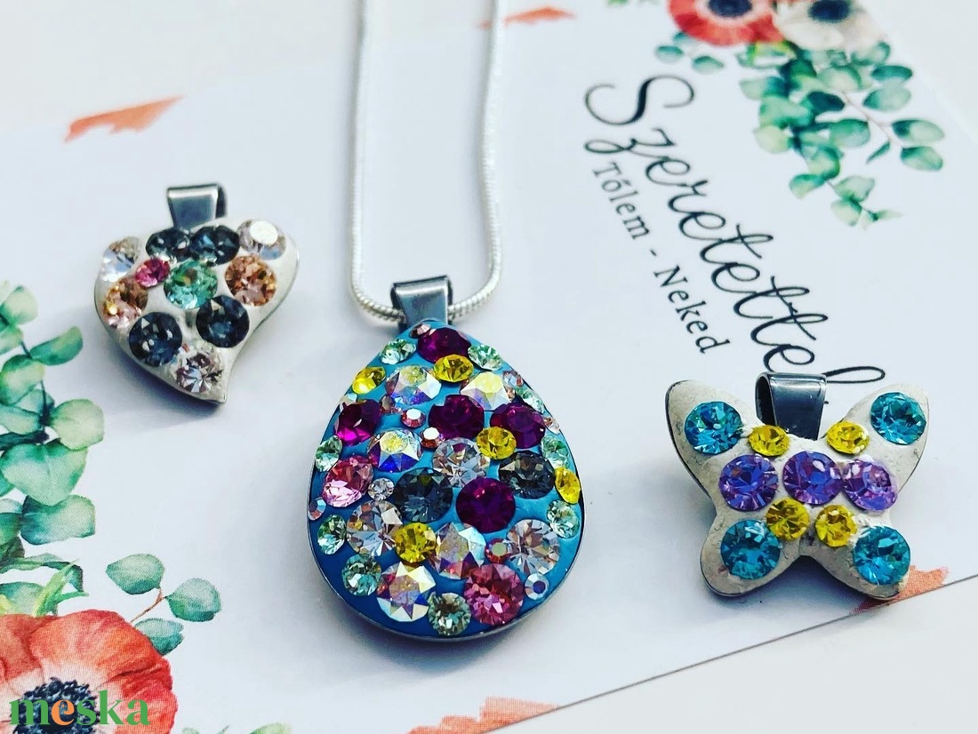 MagicSwarovski - ékszer - nyaklánc - medálos nyaklánc - Meska.hu MagicSwarovski - ékszer - nyaklánc - medálos nyaklánc - Meska.hu