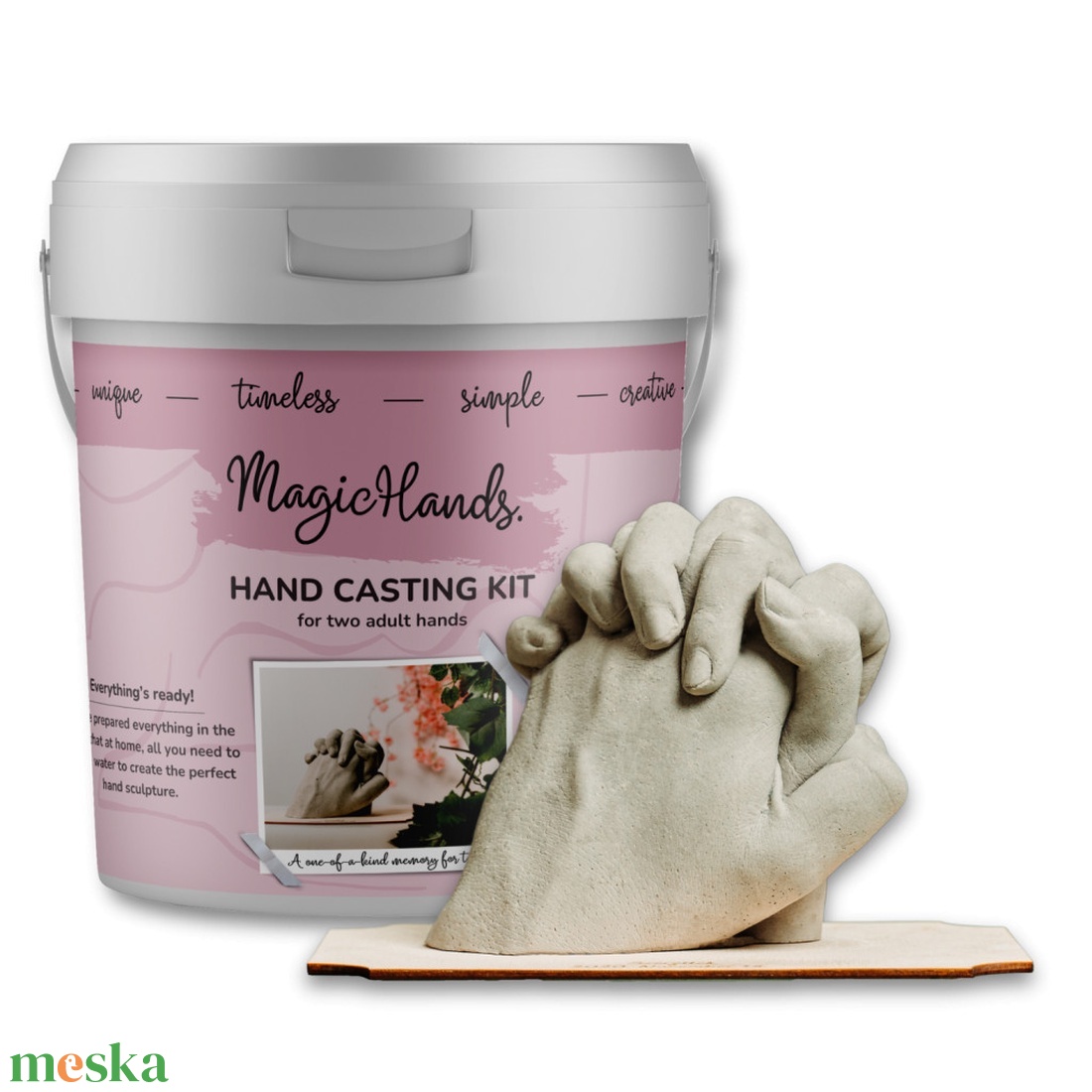 MagicHands. prémium kézszobor készítő készlet - PÁROS - diy (csináld magad) - egységcsomag - Meska.hu