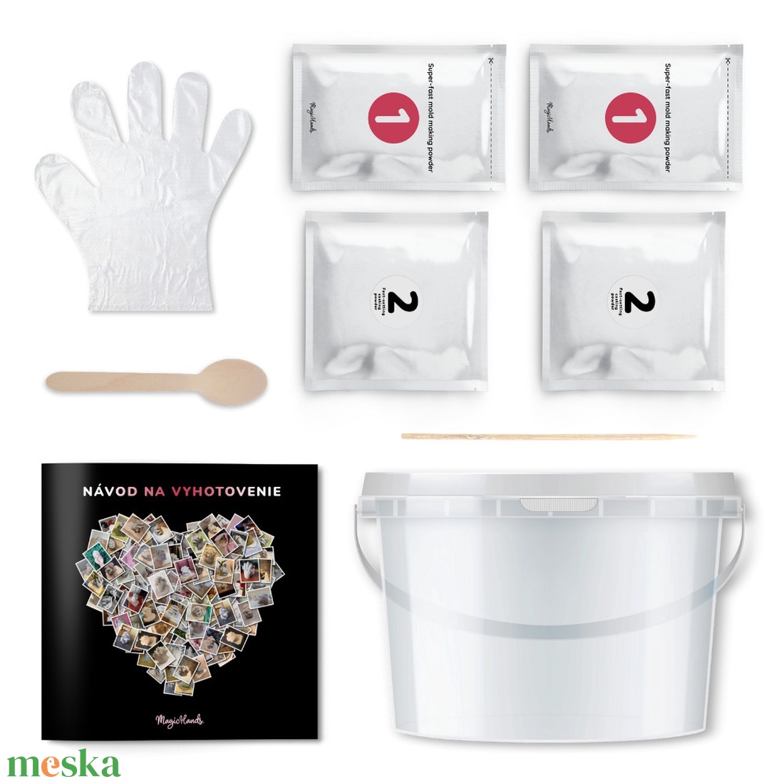MagicHands. prémium kézszobor készítő készlet - CSALÁDI - diy (csináld magad) - egységcsomag - Meska.hu