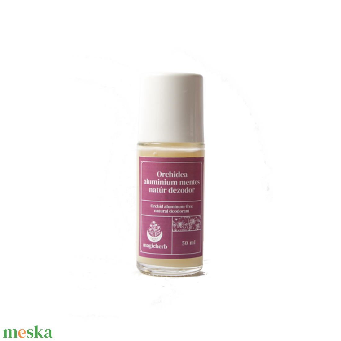 Orchidea Golyós natur dezodor - szépségápolás - dezodor & parfüm - Meska.hu