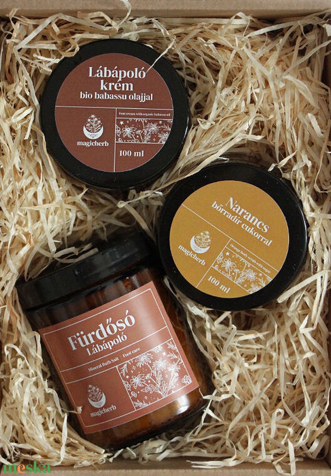 Lábápoló ajándékcsomag - szépségápolás - kozmetikai ajándékcsomag - Meska.hu