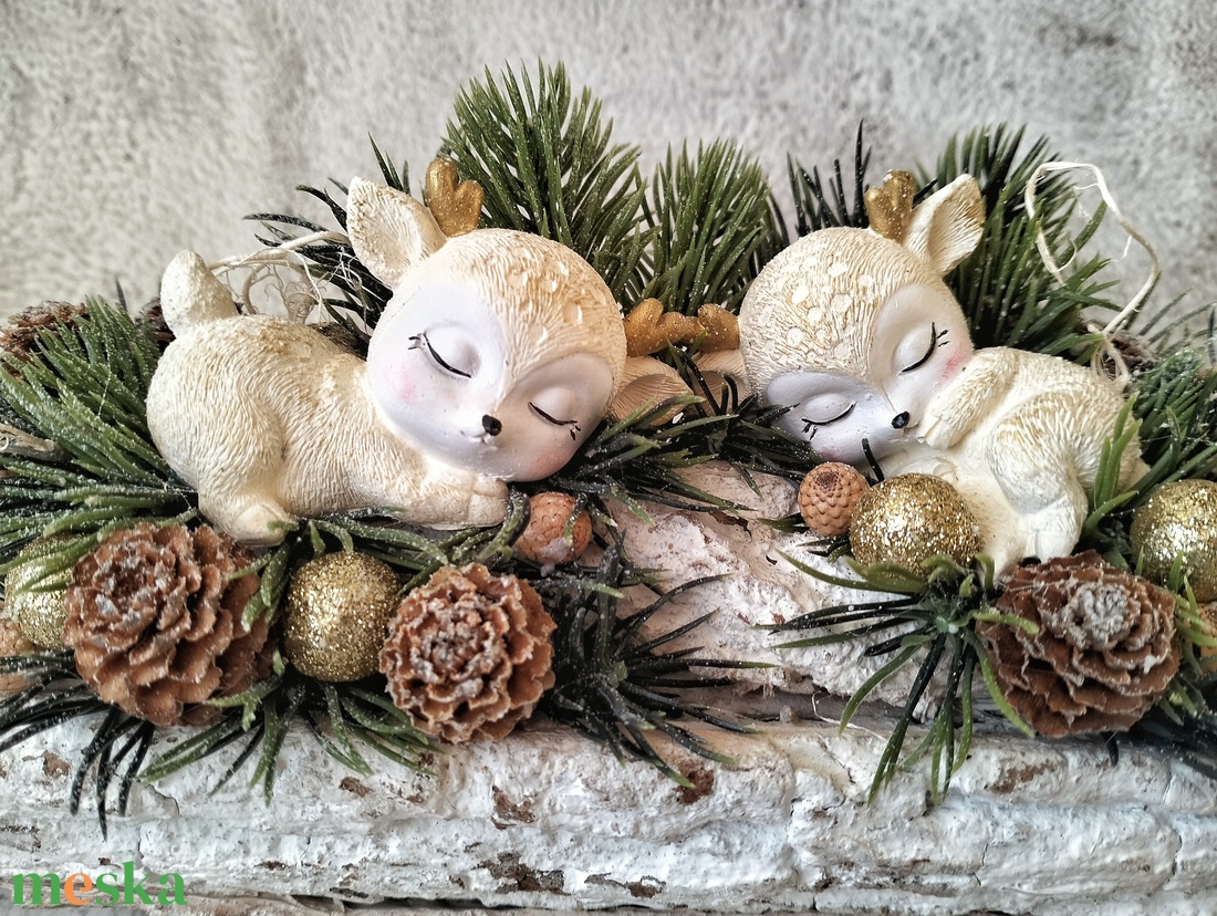 Karácsonyi őzikk - karácsony - adventi díszek - adventi asztaldísz - Meska.hu Karácsonyi őzikk - karácsony - adventi díszek - adventi asztaldísz - Meska.hu