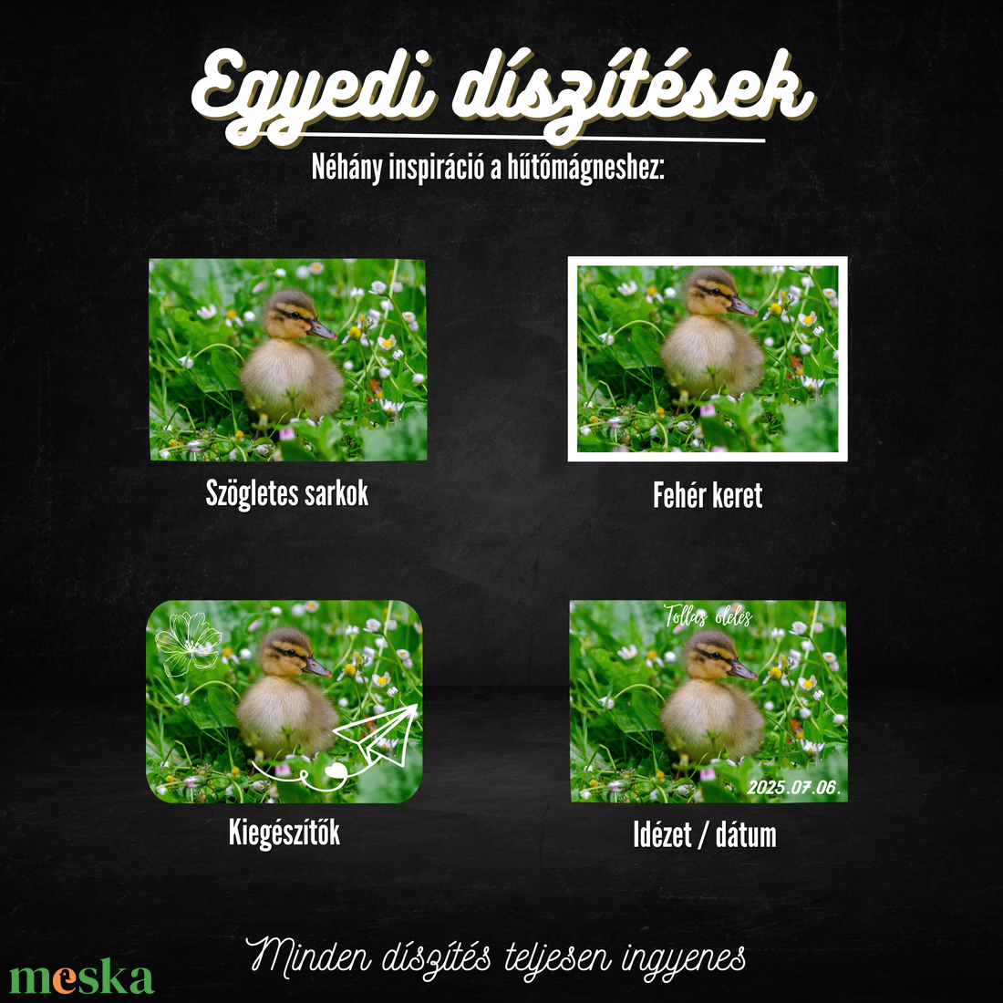 Egyedi Cuki Állatos Hűtőmágnes  15  10 cm - otthon & életmód - konyhafelszerelés, tálalás - konyhai dekoráció - hűtőmágnes - Meska.hu