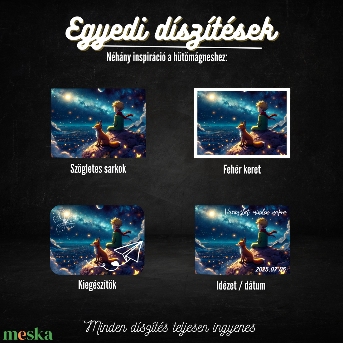 Egyedi Mesefigurás Hűtőmágnes  15  10 cm - otthon & életmód - konyhafelszerelés, tálalás - konyhai dekoráció - hűtőmágnes - Meska.hu