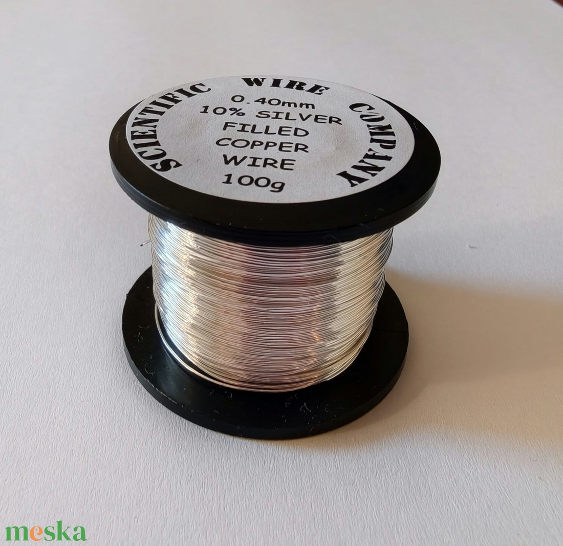 PureSilver Craft Wire � 10% ezüsttartalom - kellékek & szerszámok - ékszerkellék - nyaklánc alap - Meska.hu