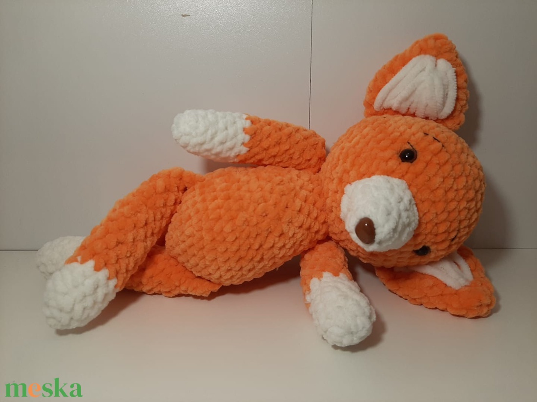 Róka - játék & sport - plüssállat & játékfigura - róka - Meska.hu