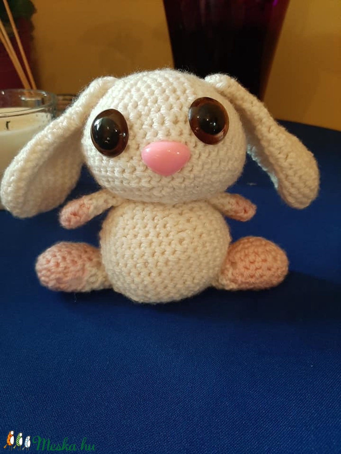 Nyuszika - játék & sport - plüssállat & játékfigura - nyuszi - Meska.hu