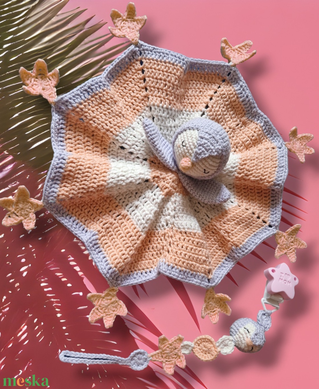 Pingvines nyunyó - játék & sport - 3 éves kor alattiaknak - alvóka & rongyi - Meska.hu