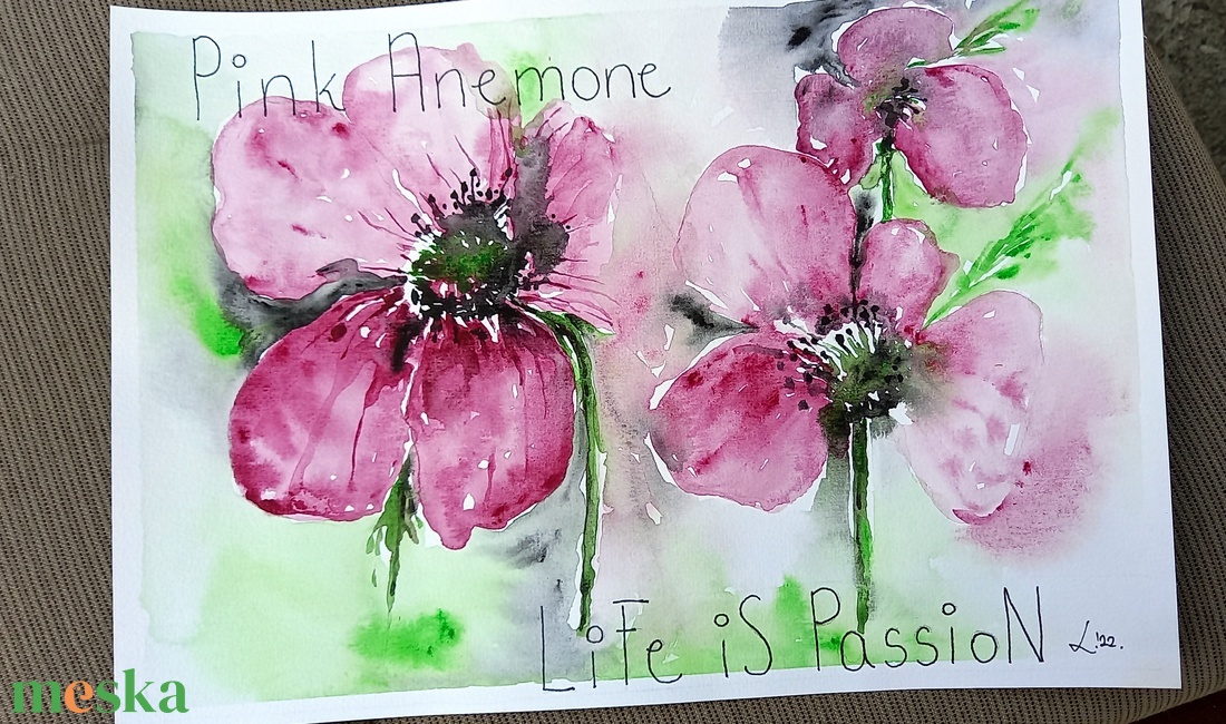 Tavaszi virágok akvarell motivációs szöveggel (keret nélkül) Szellőrózsa (Anemone) - művészet - festmény - akvarell - Meska.hu Tavaszi virágok akvarell motivációs szöveggel (keret nélkül) Szellőrózsa (Anemone) - művészet - festmény - akvarell - Meska.hu