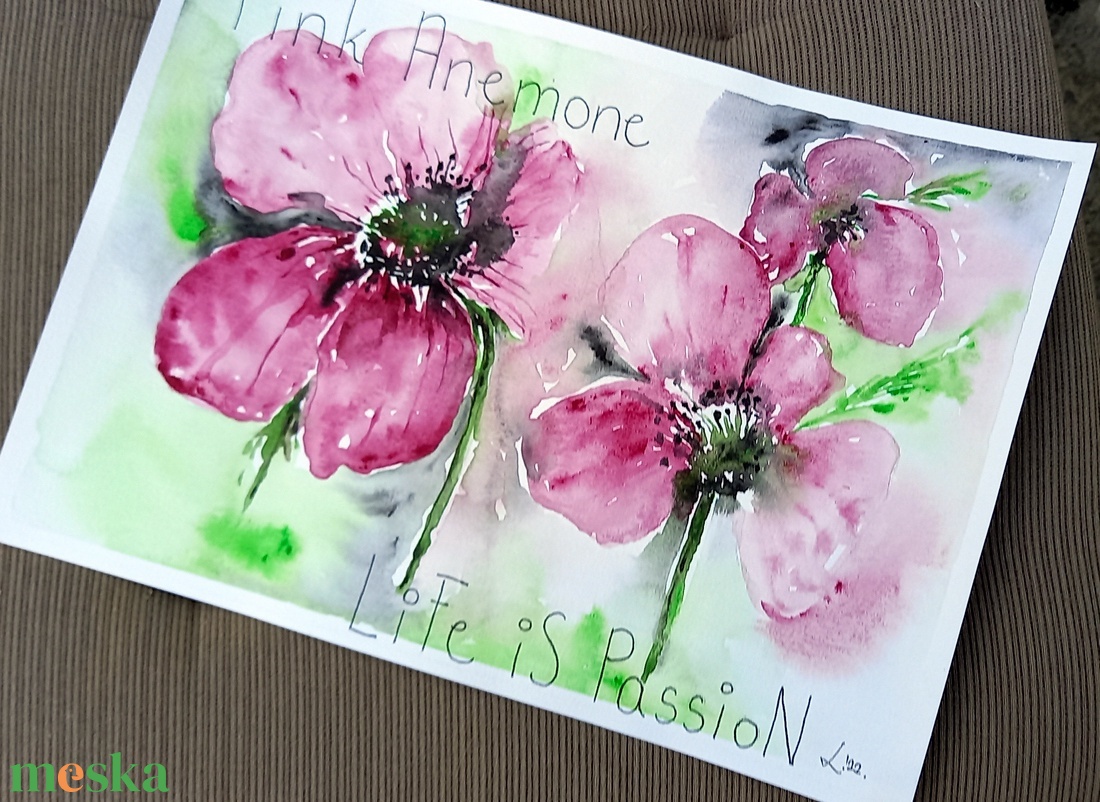 Tavaszi virágok akvarell motivációs szöveggel (keret nélkül) Szellőrózsa (Anemone) - művészet - festmény - akvarell - Meska.hu Tavaszi virágok akvarell motivációs szöveggel (keret nélkül) Szellőrózsa (Anemone) - művészet - festmény - akvarell - Meska.hu