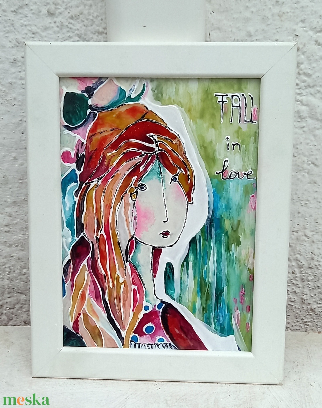 Fall in love üvegfestmény plexin, keretben 21x17 - művészet - festmény - üvegfestmény - Meska.hu Fall in love üvegfestmény plexin, keretben 21x17 - művészet - festmény - üvegfestmény - Meska.hu