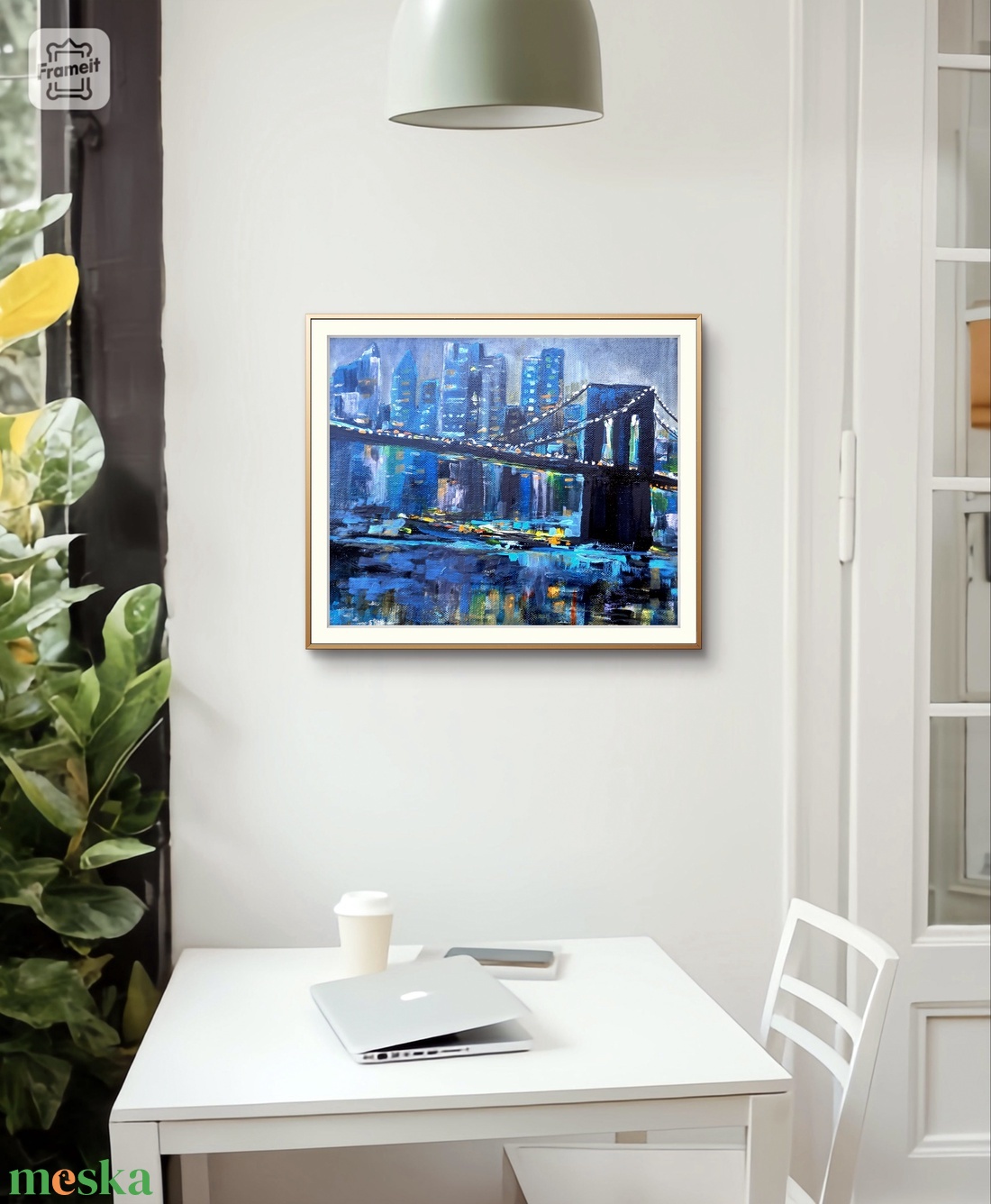 Éjszaka Brooklynban akrilfestmény fekete feszített vásznon, 25x30, keret nélkül - művészet - festmény - akril - Meska.hu Éjszaka Brooklynban akrilfestmény fekete feszített vásznon, 25x30, keret nélkül - művészet - festmény - akril - Meska.hu
