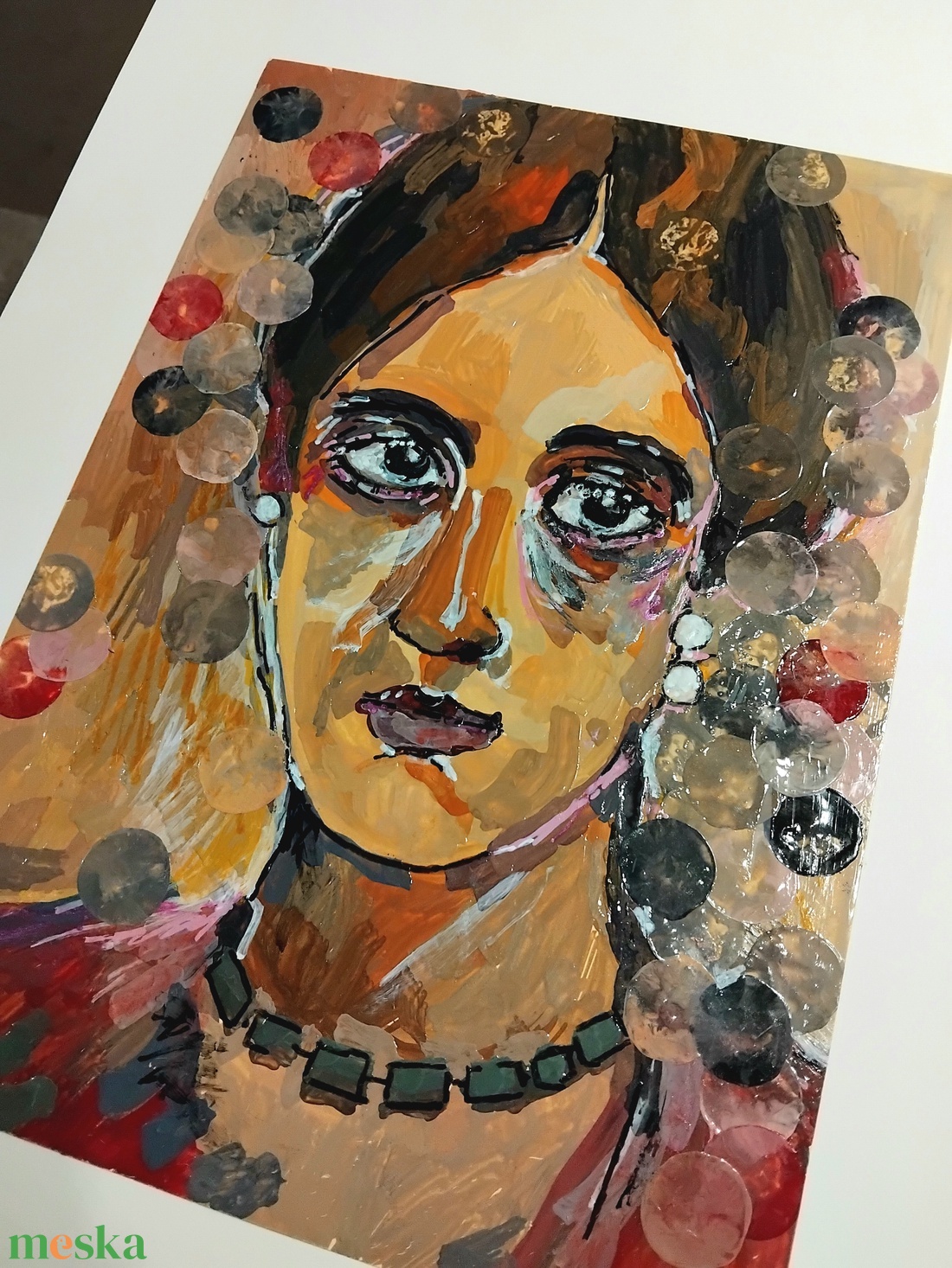 Modern Hypatia viaszfestmény keret nélkül A4-es - művészet - festmény - festmény vegyes technika - Meska.hu Modern Hypatia viaszfestmény keret nélkül A4-es - művészet - festmény - festmény vegyes technika - Meska.hu