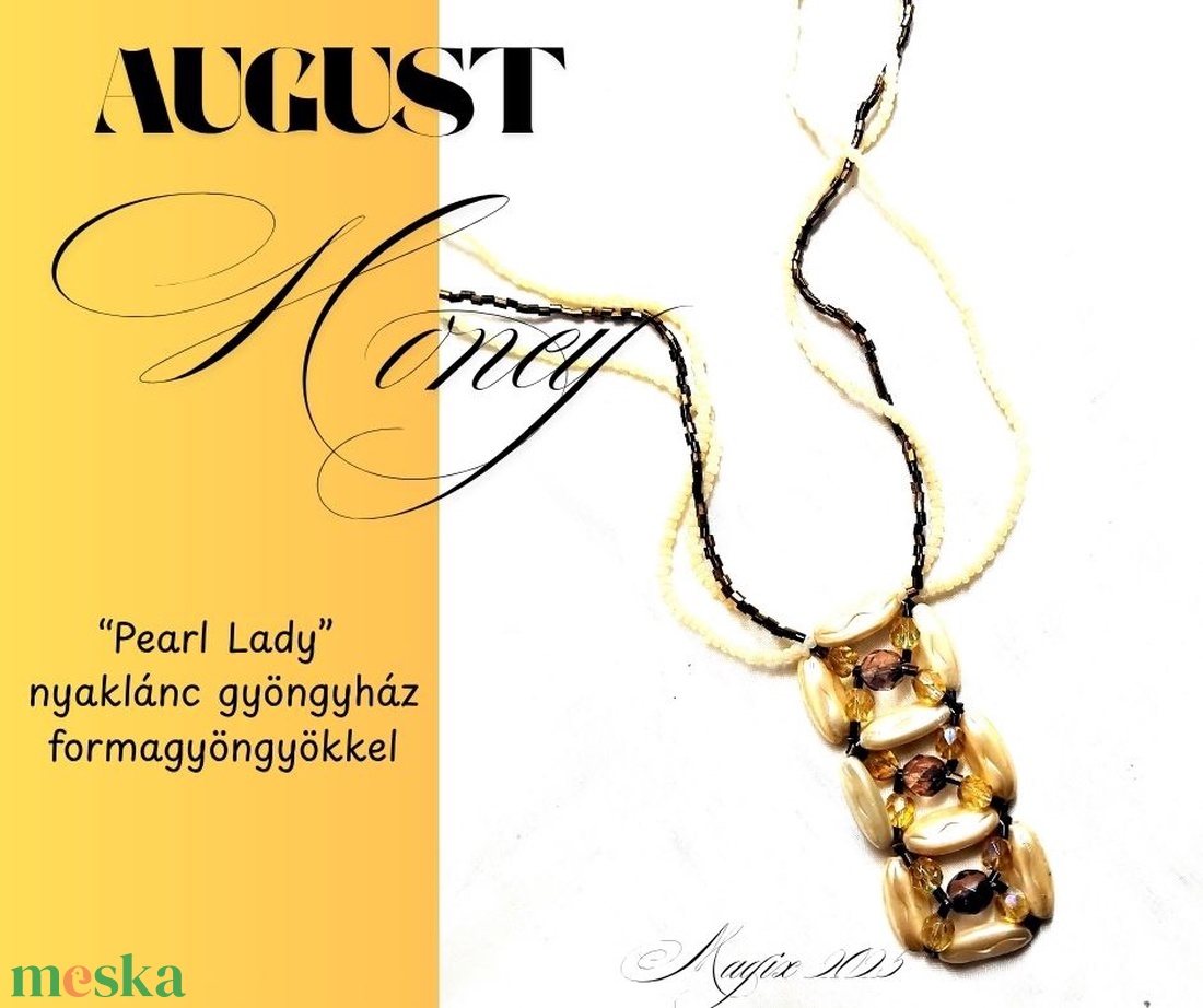 Pearl Lady nyaklánc gyöngyház formagyöngyökkel, hosszú - ékszer - nyaklánc - gyöngyös nyaklánc - Meska.hu Pearl Lady nyaklánc gyöngyház formagyöngyökkel, hosszú - ékszer - nyaklánc - gyöngyös nyaklánc - Meska.hu