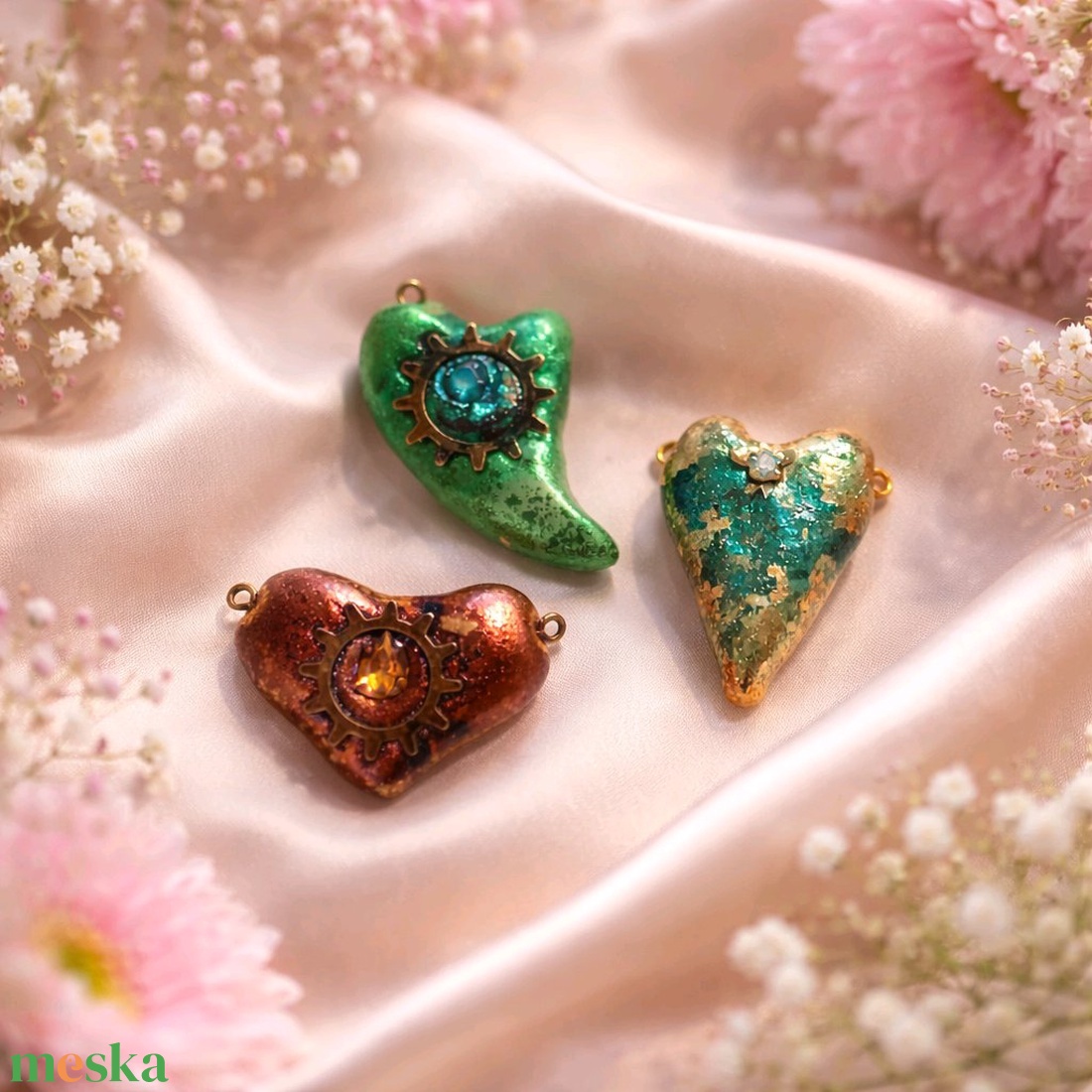 Valentin napi Steampunk medálok Metallica sorozat megrendelésre, lánccal vagy anélkül, 1 héten belül - ékszer - nyaklánc - medál - Meska.hu