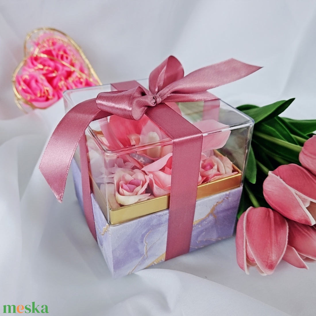 Mű orchidea dobozban - otthon & életmód - dekoráció - virágdísz és tartó - virágbox, virágdoboz - Meska.hu Mű orchidea dobozban - otthon & életmód - dekoráció - virágdísz és tartó - virágbox, virágdoboz - Meska.hu