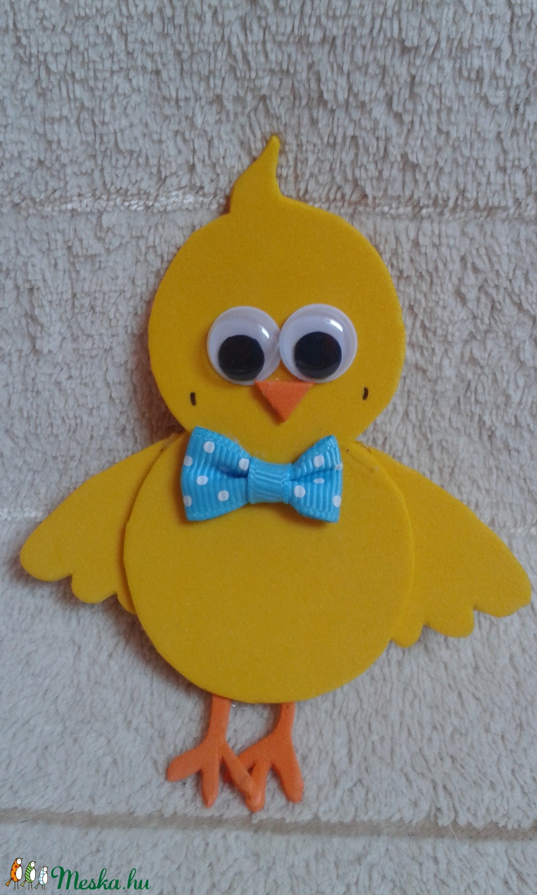 Kiscsibe hűtőmágnes - nem csak Húsvétra -  - Meska.hu