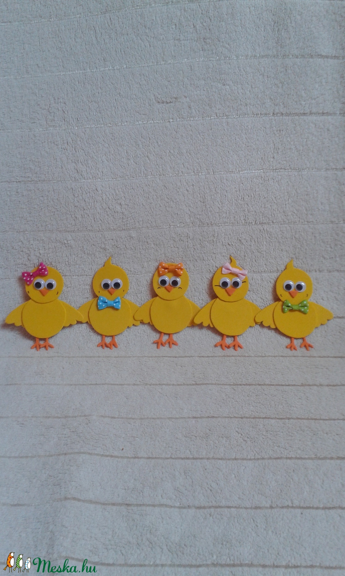 Kiscsibe hűtőmágnes - nem csak Húsvétra -  - Meska.hu