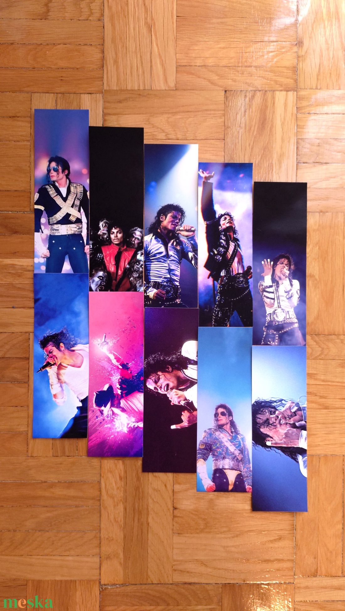 Michael Jackson könyvjelző csomag - könyv & zene - könyvjelző - Meska.hu