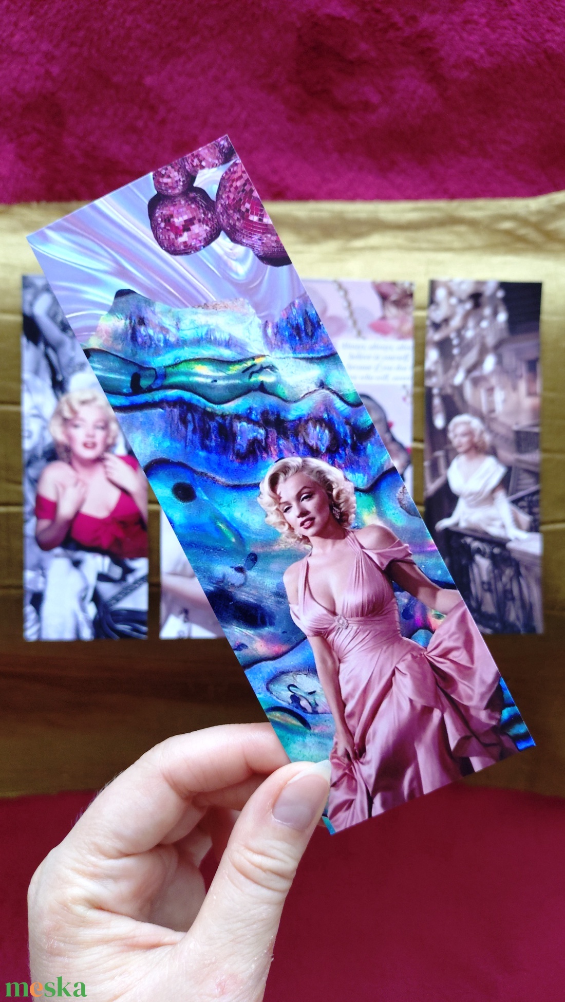 Marilyn Monroe könyvjelző csomag - könyv & zene - könyvjelző - Meska.hu