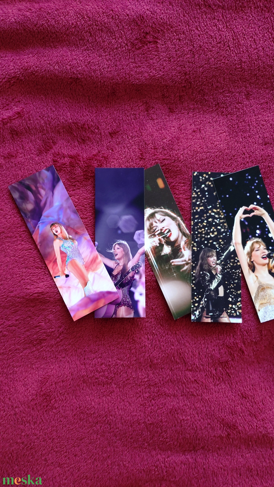 Taylor Swift könyvjelző csomag - könyv & zene - könyvjelző - Meska.hu